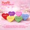 4E’s Novelty 6 Pack Wooden Conversation Hearts Decor – Freestanding Candy Heart Signs for Valentine’s Day, Tiered Tray Decorations, Classroom Valentine Party Decor, Small Wooden Valentine Hearts